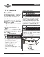 Preview for 36 page of Briggs & Stratton 30246 User Manual