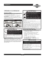 Preview for 37 page of Briggs & Stratton 30246 User Manual