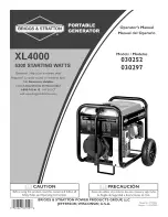 Preview for 1 page of Briggs & Stratton 30252 Operator'S Manual