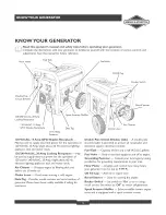 Preview for 5 page of Briggs & Stratton 30252 Operator'S Manual