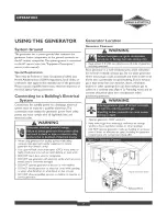 Preview for 7 page of Briggs & Stratton 30252 Operator'S Manual