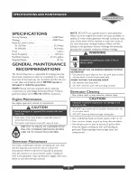 Preview for 13 page of Briggs & Stratton 30252 Operator'S Manual