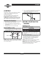 Preview for 6 page of Briggs & Stratton 30253 Operator'S Manual