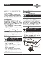 Preview for 9 page of Briggs & Stratton 30253 Operator'S Manual