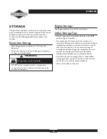 Preview for 14 page of Briggs & Stratton 30253 Operator'S Manual