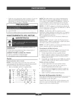 Preview for 36 page of Briggs & Stratton 30319 Operator'S Manual