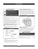 Preview for 38 page of Briggs & Stratton 30319 Operator'S Manual