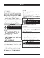 Preview for 18 page of Briggs & Stratton 30325 Operator'S Manual