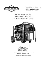 Briggs & Stratton 30334 Illustrated Parts List preview