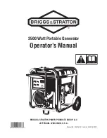 Preview for 1 page of Briggs & Stratton 30348 Operator'S Manual