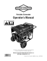 Preview for 1 page of Briggs & Stratton 30380 Operator'S Manual