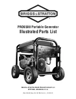 Preview for 1 page of Briggs & Stratton 30381 Illustrated Parts List