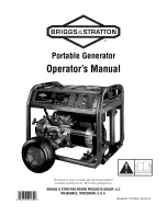 Briggs & Stratton 30470 Operator'S Manual preview