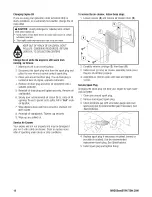 Preview for 18 page of Briggs & Stratton 30470 Operator'S Manual