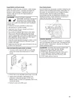 Preview for 19 page of Briggs & Stratton 30470 Operator'S Manual