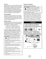 Preview for 37 page of Briggs & Stratton 30470 Operator'S Manual