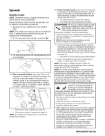 Preview for 40 page of Briggs & Stratton 30470 Operator'S Manual