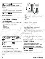 Предварительный просмотр 36 страницы Briggs & Stratton 310000 VERTICAL SERIES Operator'S Manual