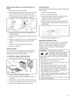 Предварительный просмотр 21 страницы Briggs & Stratton 317455GS Operator'S Manual