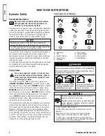 Preview for 4 page of Briggs & Stratton 3500 Watt Portable Generator Operator'S Manual