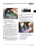 Предварительный просмотр 37 страницы Briggs & Stratton 40213 Service And Troubleshooting Manual