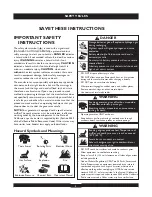 Preview for 3 page of Briggs & Stratton 40221 Installation, Start-Up And Operator'S Manual