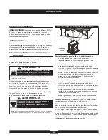 Preview for 41 page of Briggs & Stratton 40221 Installation, Start-Up And Operator'S Manual