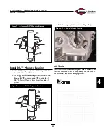 Предварительный просмотр 47 страницы Briggs & Stratton 5 HP Troubleshooting & Repair Manual