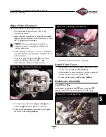 Предварительный просмотр 57 страницы Briggs & Stratton 5 HP Troubleshooting & Repair Manual