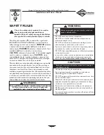 Preview for 3 page of Briggs & Stratton 50A NEMA 1 Installation And Owner'S Manual