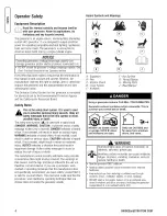 Preview for 4 page of Briggs & Stratton 58033139 Operator'S Manual