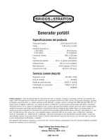 Preview for 48 page of Briggs & Stratton 58033139 Operator'S Manual