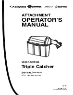 Briggs & Stratton 5900703 Operator'S Manual preview