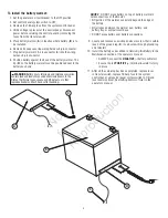 Preview for 4 page of Briggs & Stratton 61820 Instruction Sheet