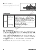 Preview for 6 page of Briggs & Stratton 6384-00 Operator'S Manual