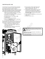 Предварительный просмотр 32 страницы Briggs & Stratton 6404 Installation And Operation Manual