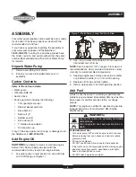 Предварительный просмотр 6 страницы Briggs & Stratton 73000 Operator'S Manual