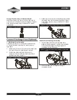 Предварительный просмотр 8 страницы Briggs & Stratton 73000 Operator'S Manual