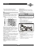 Предварительный просмотр 15 страницы Briggs & Stratton 73000 Operator'S Manual