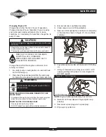 Предварительный просмотр 16 страницы Briggs & Stratton 73000 Operator'S Manual