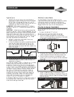 Предварительный просмотр 29 страницы Briggs & Stratton 73000 Operator'S Manual