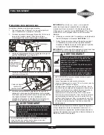 Предварительный просмотр 33 страницы Briggs & Stratton 73000 Operator'S Manual