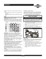 Предварительный просмотр 37 страницы Briggs & Stratton 73000 Operator'S Manual