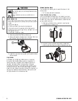 Предварительный просмотр 8 страницы Briggs & Stratton 73019 Operator'S Manual