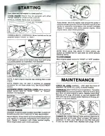 Preview for 4 page of Briggs & Stratton 80200 Series Operating And Maintenance Instructions Manual