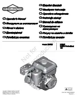 Preview for 1 page of Briggs & Stratton 83100 Operator'S Manual