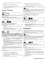 Preview for 6 page of Briggs & Stratton 83100 Operator'S Manual