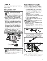 Предварительный просмотр 11 страницы Briggs & Stratton 853212 Operator'S Manual