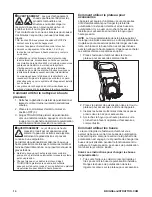 Предварительный просмотр 38 страницы Briggs & Stratton 853212 Operator'S Manual