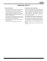 Preview for 7 page of Briggs & Stratton BP33-W Operator'S Manual